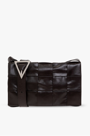 ★BOTTEGA VENETA CASSETTE SHOULDER BAG BOTTEGA VENETA Cassette intrecciato leather shoulder bag